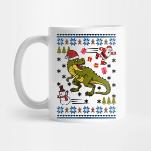 Dinosaurs Hate Christmas Mug